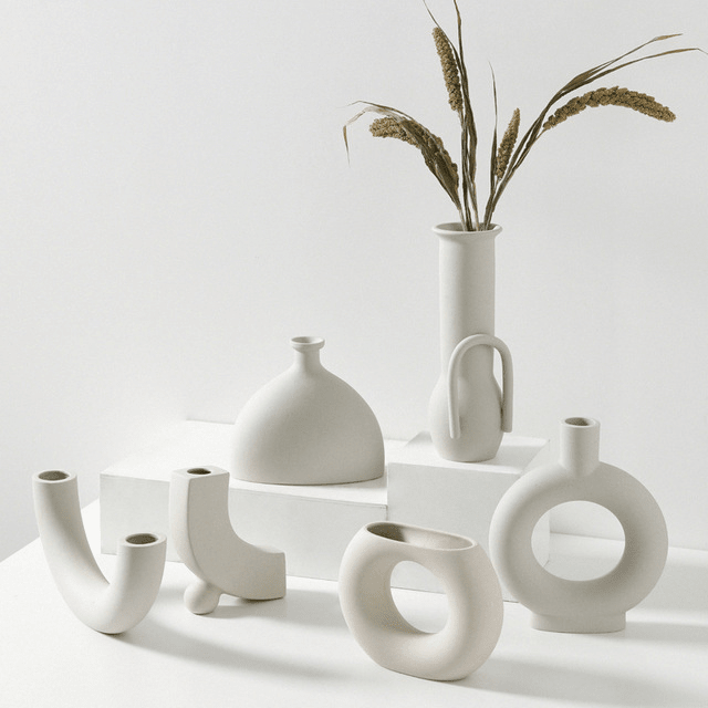 Nordic decoration ceramic vase | Luxury Home Accessories | Heulog Glow