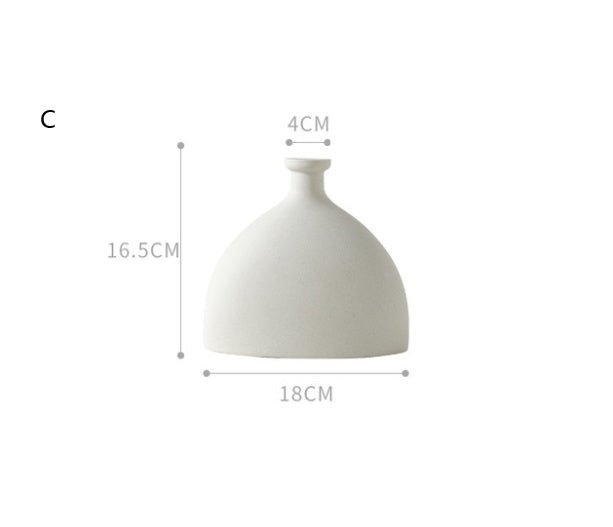 Nordic decoration ceramic vase | Luxury Home Accessories | Heulog Glow