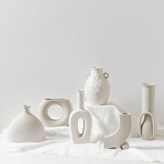 Nordic decoration ceramic vase | Luxury Home Accessories | Heulog Glow