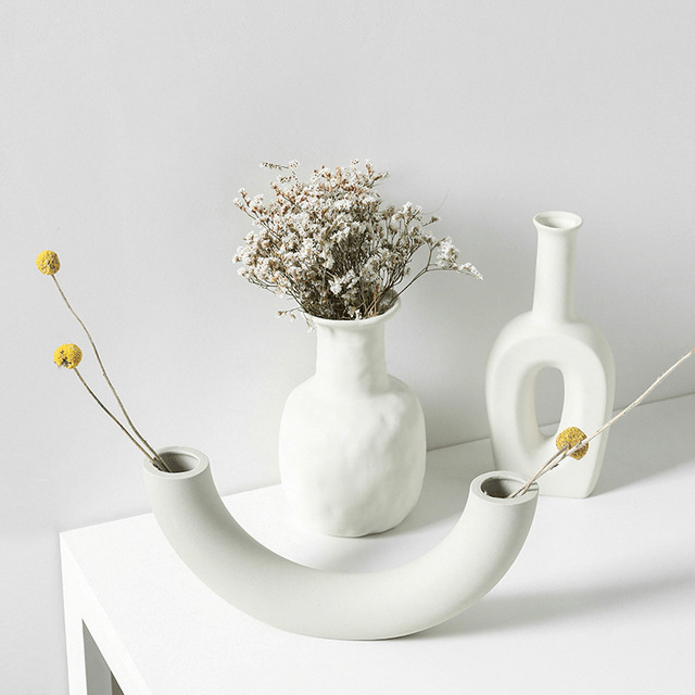 Nordic decoration ceramic vase | Luxury Home Accessories | Heulog Glow