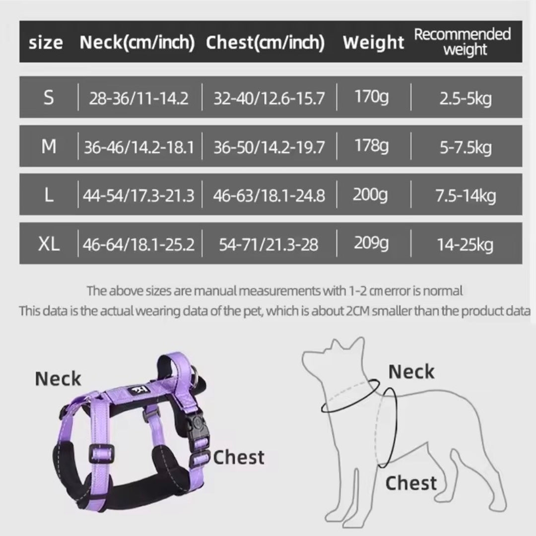 North East Pets Harness Vest | Luxury Home Accessories | Heulog Glow