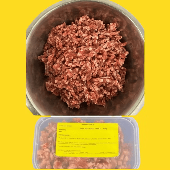 Northern Raw Feeds - Premium Boneless Beef & Ox Heart - 454g | Luxury Home Accessories | Heulog Glow