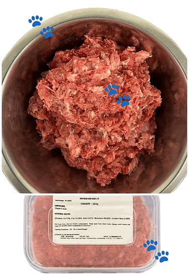Northern Raw Feeds - Premium Chicken Mince - 454g | Luxury Home Accessories | Heulog Glow