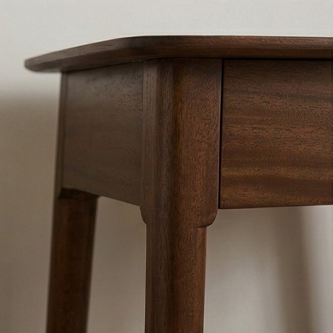 Norway Dark Walnut Bedside Table | Luxury Home Accessories | Heulog Glow
