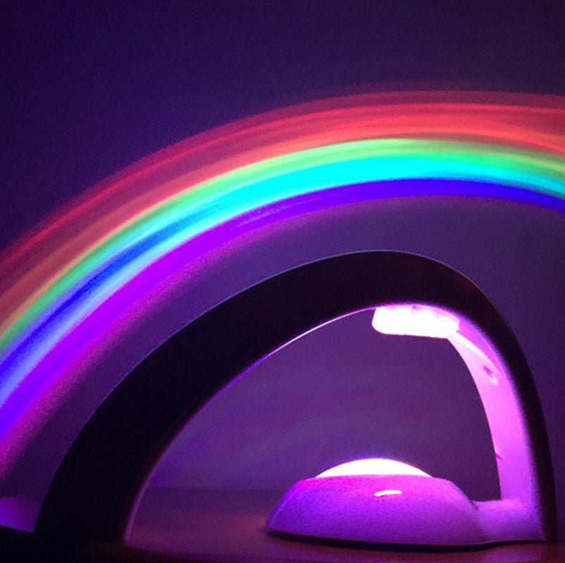 Novelty LED Romantic Sky Rainbow Colorful Projection Night Light | Luxury Home Accessories | Heulog Glow
