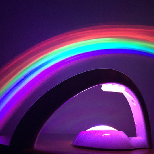 Novelty LED Romantic Sky Rainbow Colorful Projection Night Light | Luxury Home Accessories | Heulog Glow