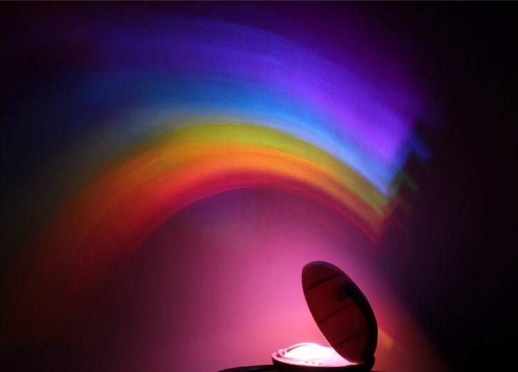 Novelty LED Romantic Sky Rainbow Colorful Projection Night Light | Luxury Home Accessories | Heulog Glow