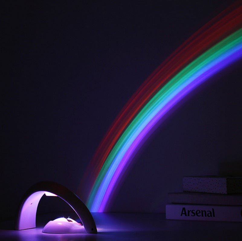 Novelty LED Romantic Sky Rainbow Colorful Projection Night Light | Luxury Home Accessories | Heulog Glow