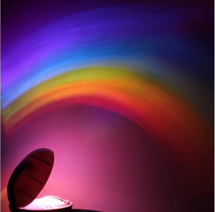 Novelty LED Romantic Sky Rainbow Colorful Projection Night Light | Luxury Home Accessories | Heulog Glow