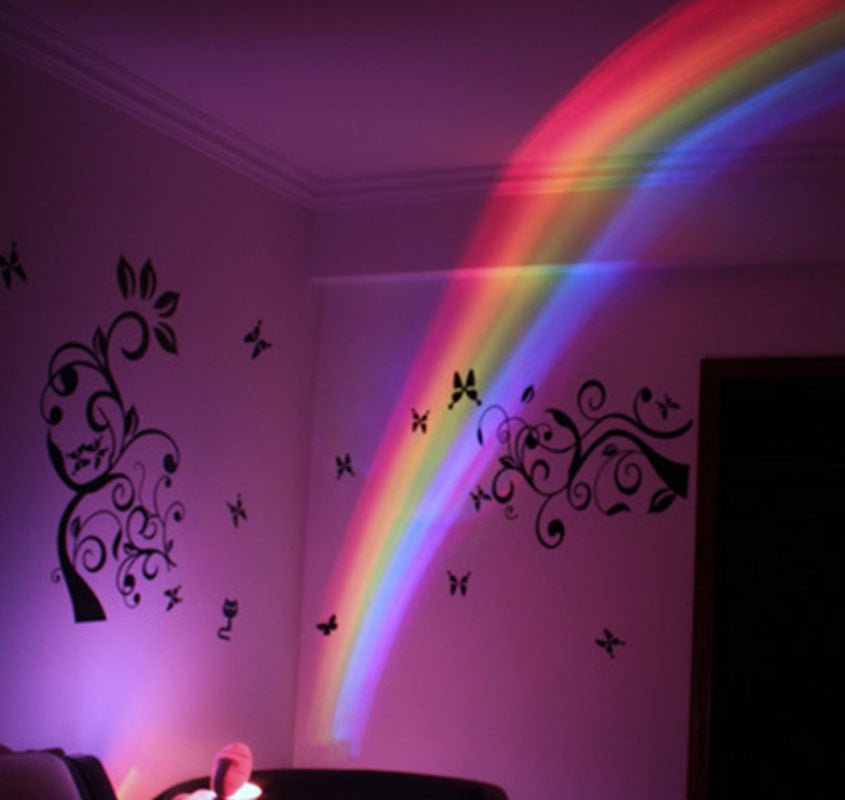 Novelty LED Romantic Sky Rainbow Colorful Projection Night Light | Luxury Home Accessories | Heulog Glow
