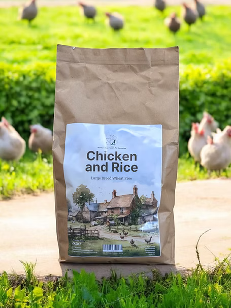 N.R.F Premium Wheat Free Larger Breed Chicken & Rice - 2kg | Luxury Home Accessories | Heulog Glow