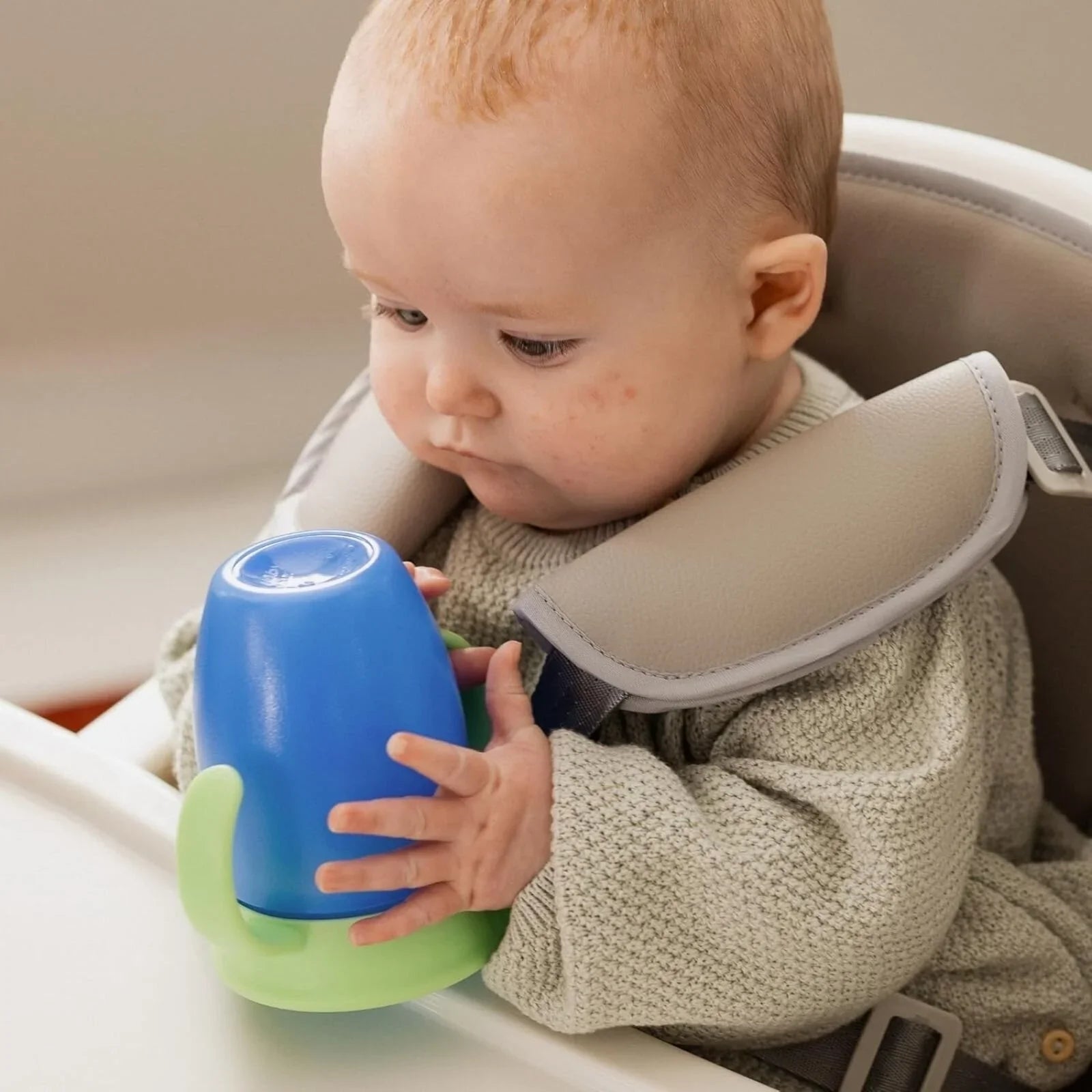 Nuby All Around Short Cup with Handles 210ml Assorted | Luxury Home Accessories | Heulog Glow
