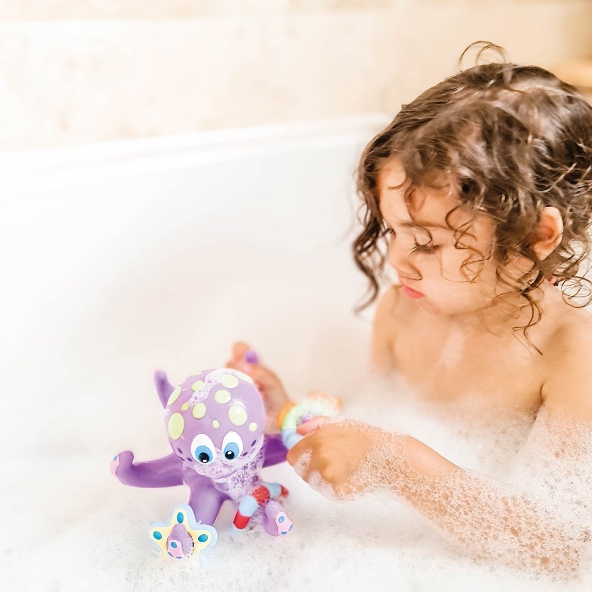 Nuby Floating Octopus Bath Toy | Luxury Home Accessories | Heulog Glow