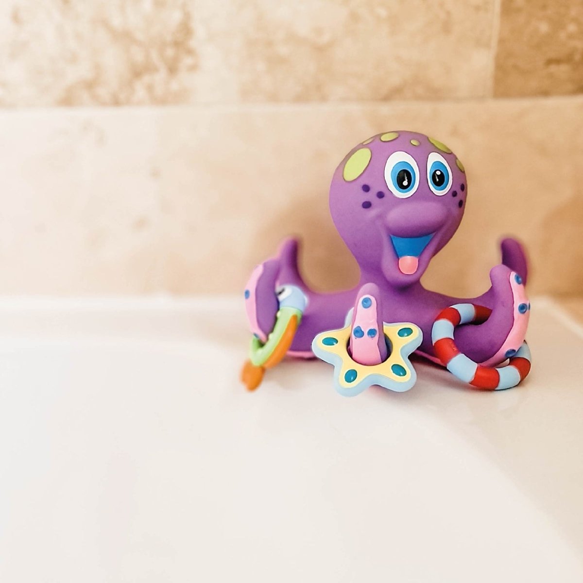 Nuby Floating Octopus Bath Toy | Luxury Home Accessories | Heulog Glow