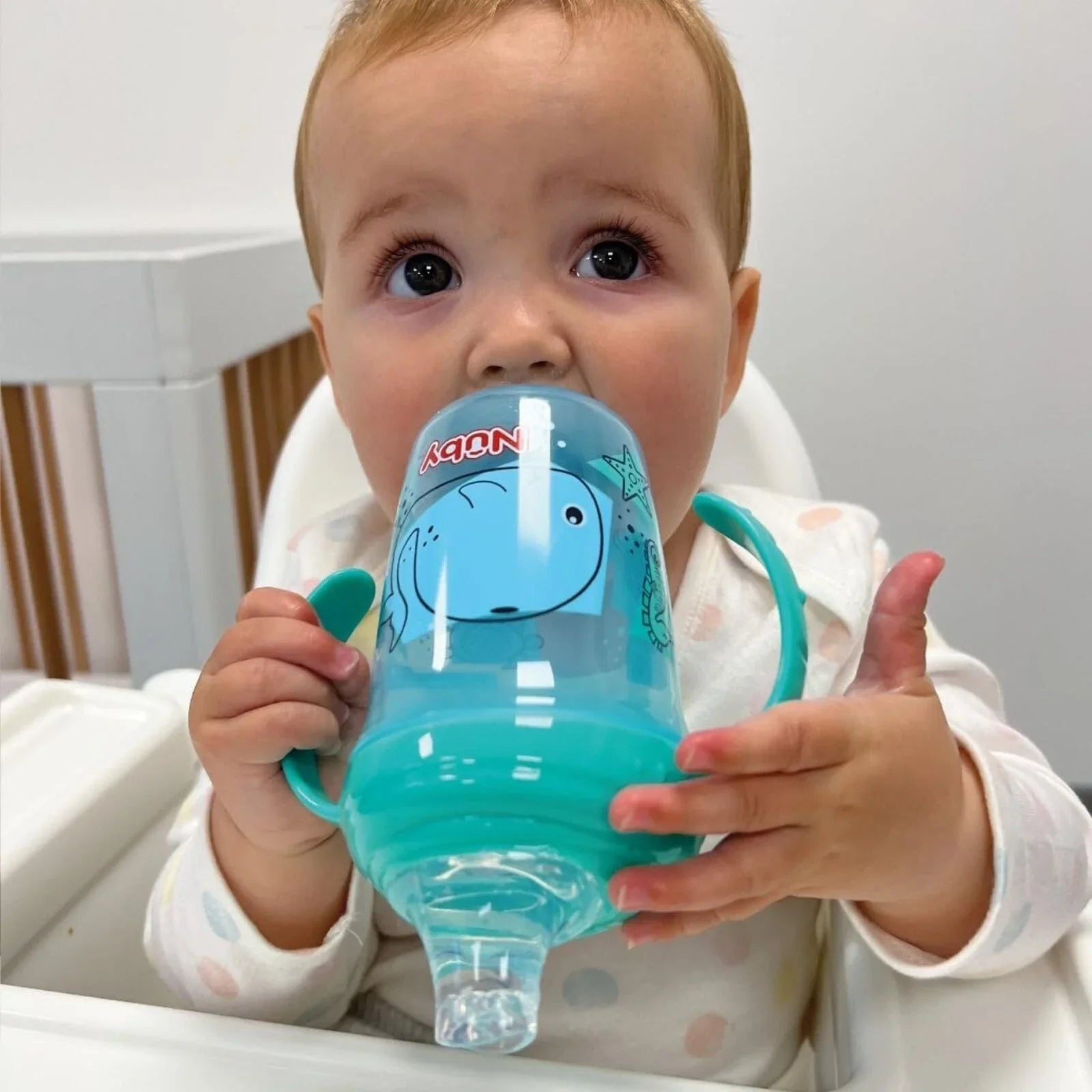 Nuby Grip N' Sip Training Cup Pack of 1 240ml | Luxury Home Accessories | Heulog Glow