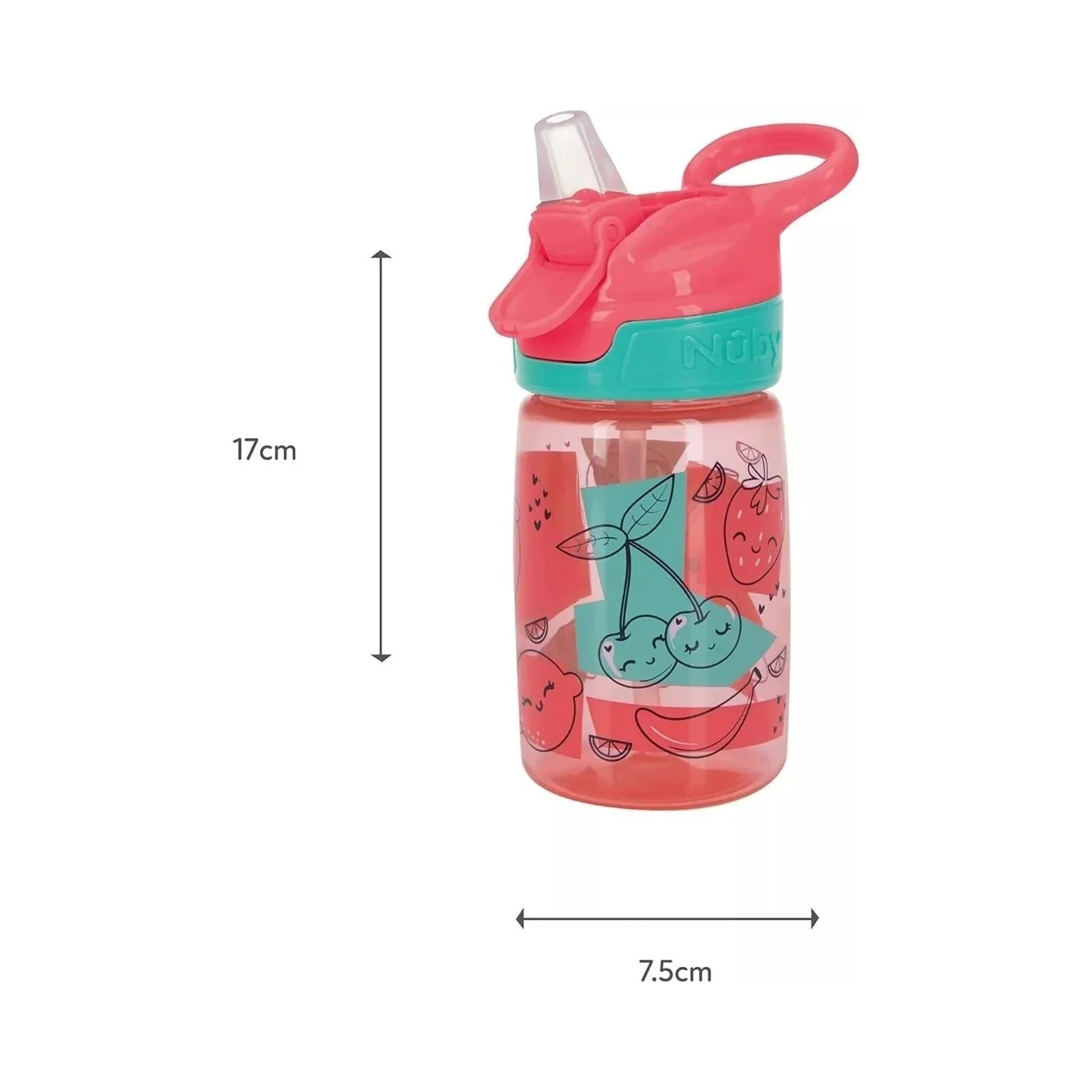 Nuby Incredible Gulp Water Bottle Pack of 1 360ml | Luxury Home Accessories | Heulog Glow