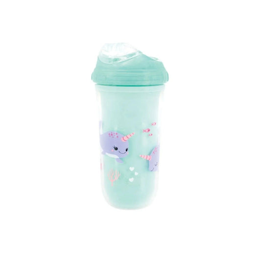 Nuby Insulated Cool Sipper Cup Pack of 1 270ml Assorted | Luxury Home Accessories | Heulog Glow
