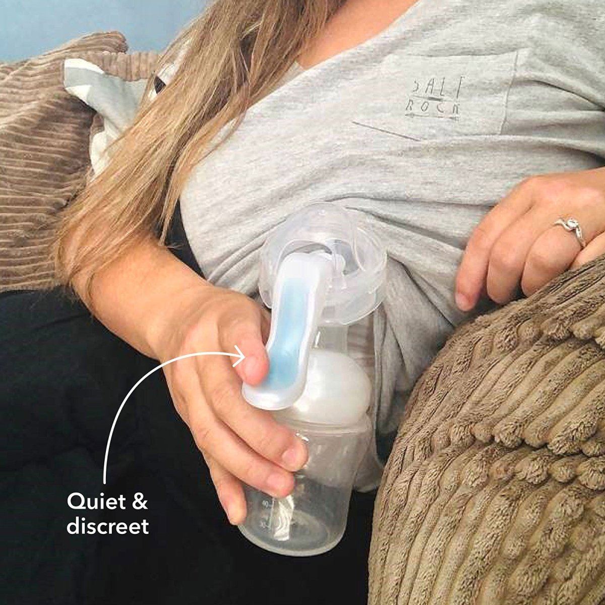 Nuby Manual Breast Pump | Luxury Home Accessories | Heulog Glow