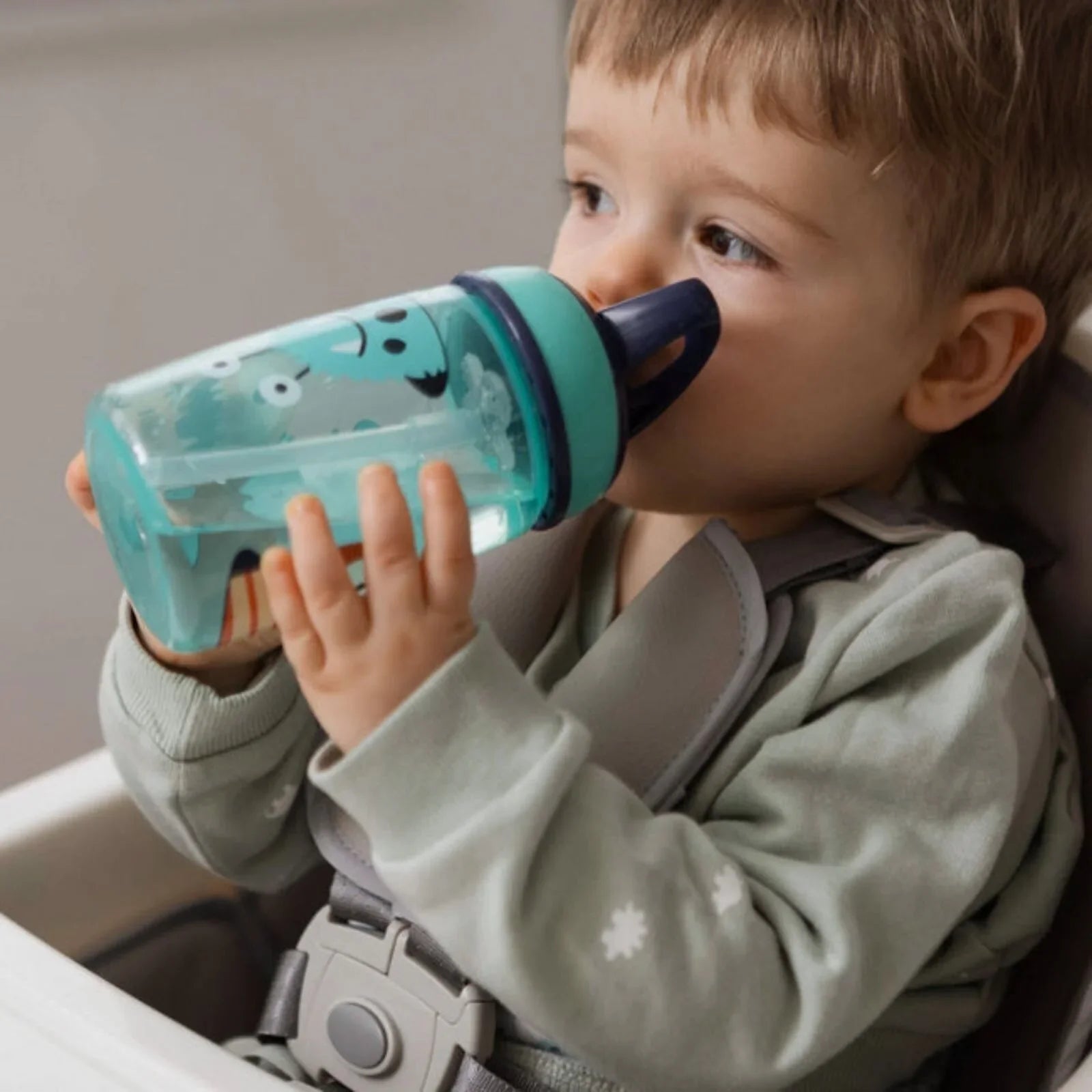 Nuby Mighty Swig Water Bottle Pack of 1 360ml | Luxury Home Accessories | Heulog Glow