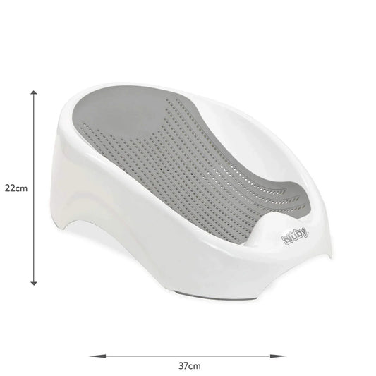 Nuby Newborn Baby Bath Support - Ergonomic Design | Luxury Home Accessories | Heulog Glow