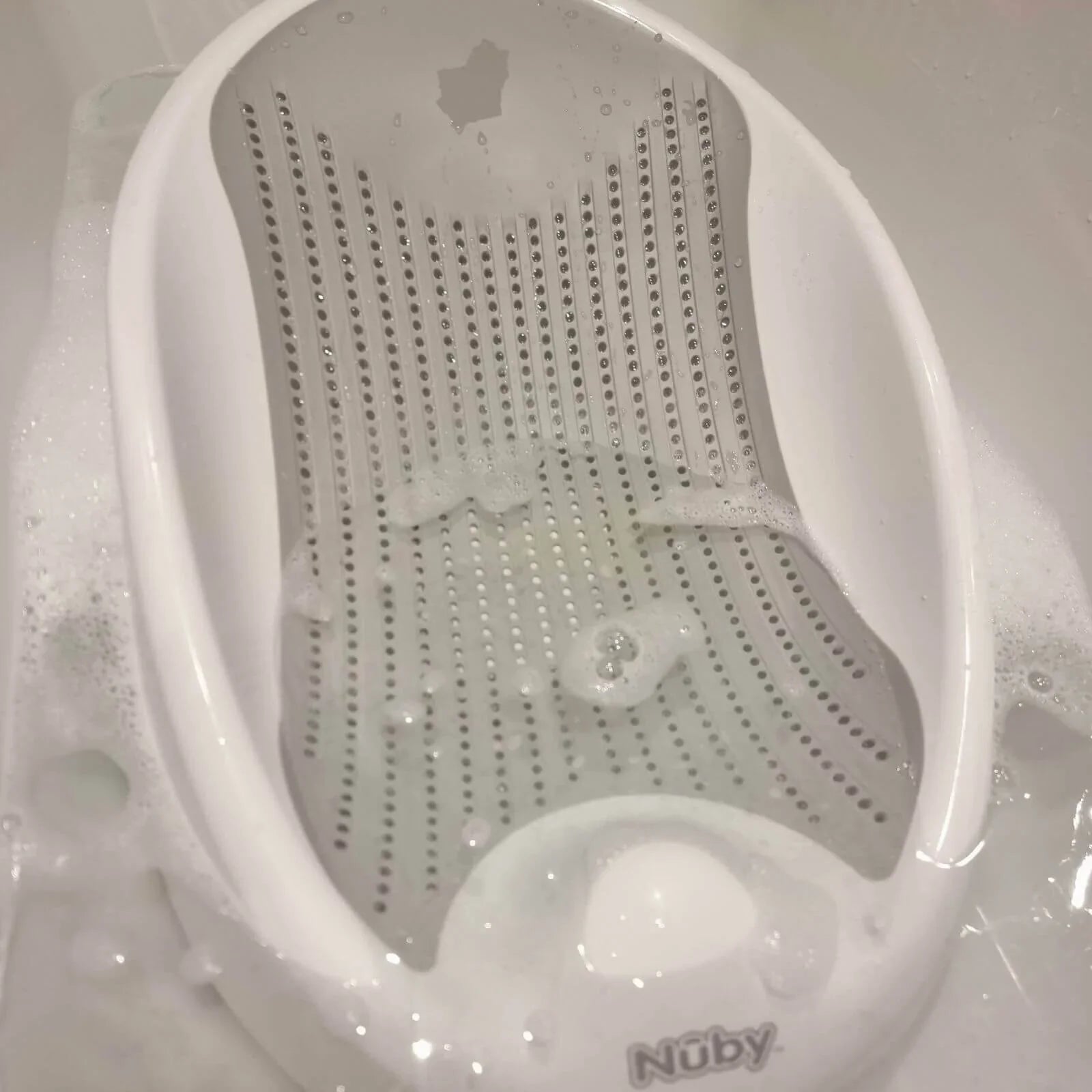 Nuby Newborn Baby Bath Support - Ergonomic Design | Luxury Home Accessories | Heulog Glow