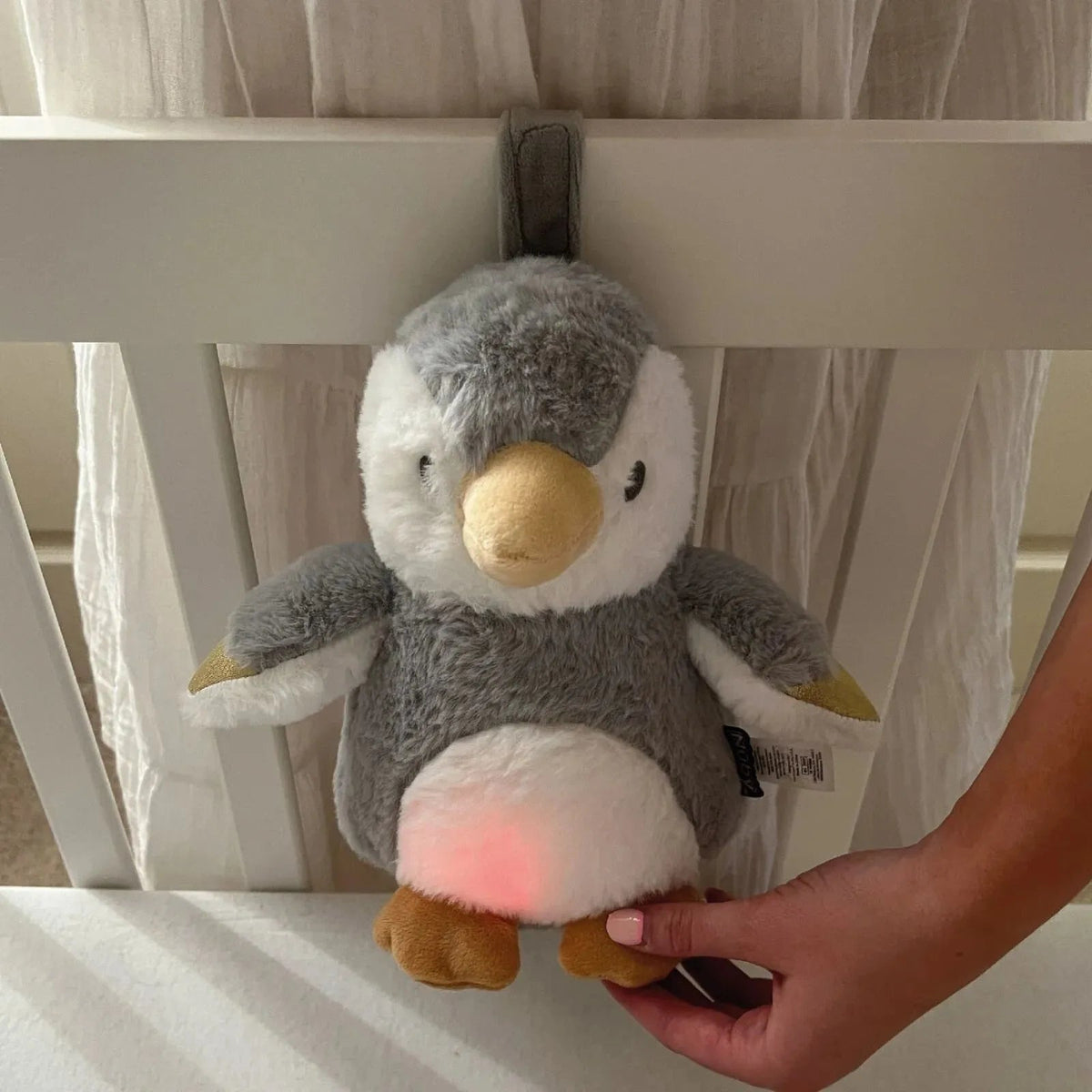 Nuby Penguin Sleep Aid with Cry Sensor | Luxury Home Accessories | Heulog Glow