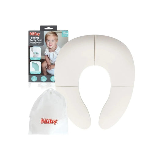 Nuby Portable & Foldable Easy Potty Training Toilet Seat | Luxury Home Accessories | Heulog Glow