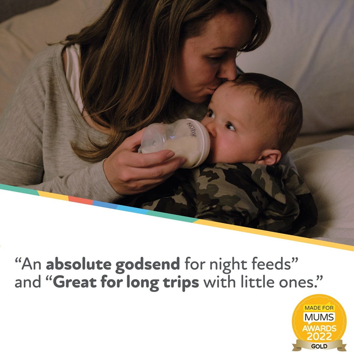 Nuby RapidCool Formula Feeding Kit | Luxury Home Accessories | Heulog Glow
