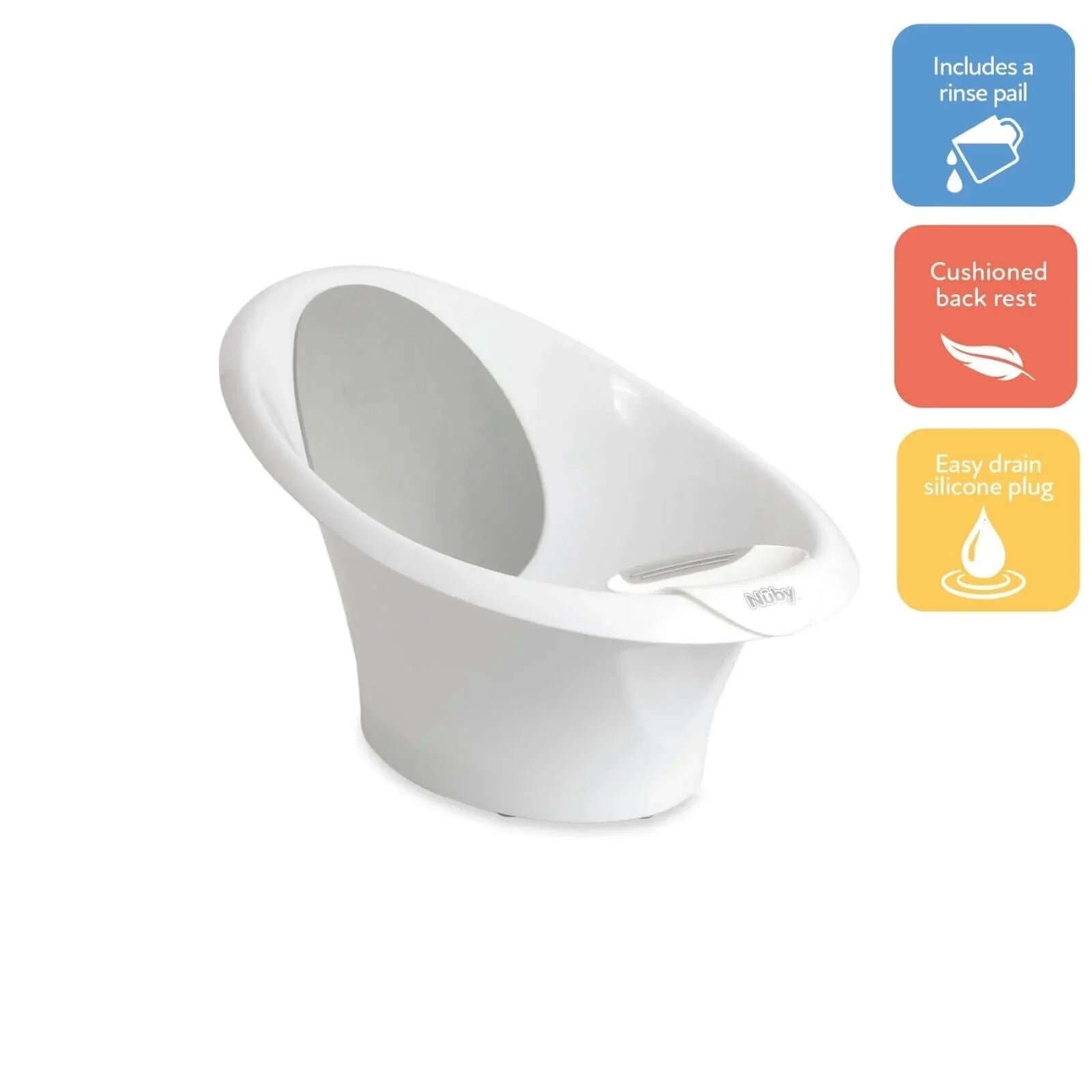 Nuby Sit Me Up Baby Bath | Luxury Home Accessories | Heulog Glow