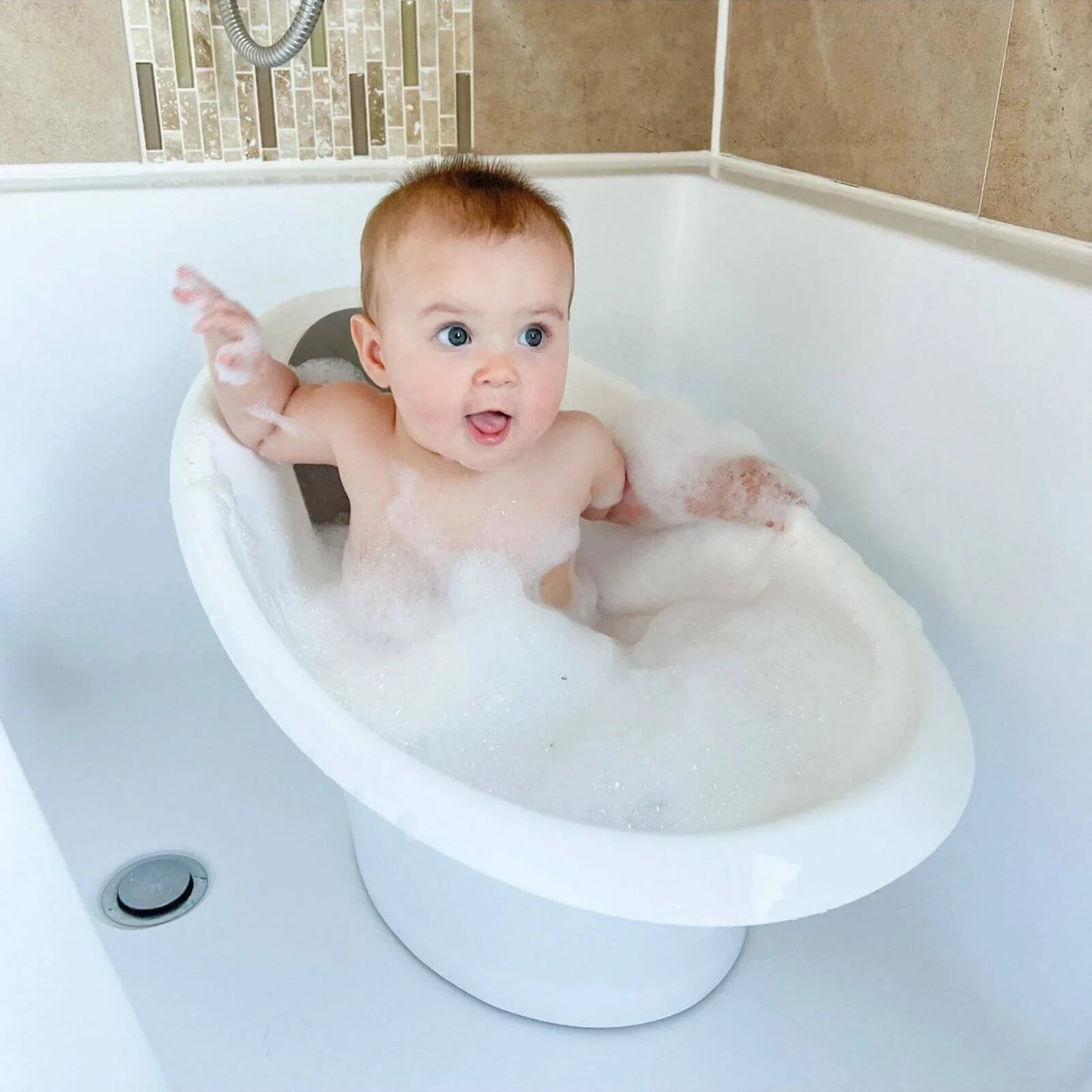 Nuby Sit Me Up Baby Bath | Luxury Home Accessories | Heulog Glow