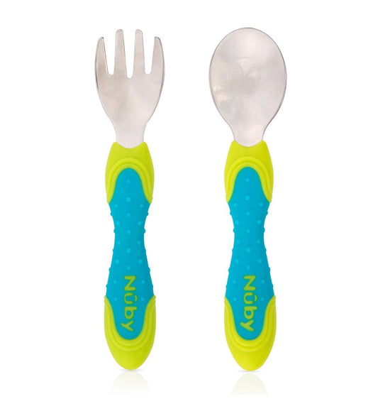 Nuby Stainless Steel Cutlery | Luxury Home Accessories | Heulog Glow