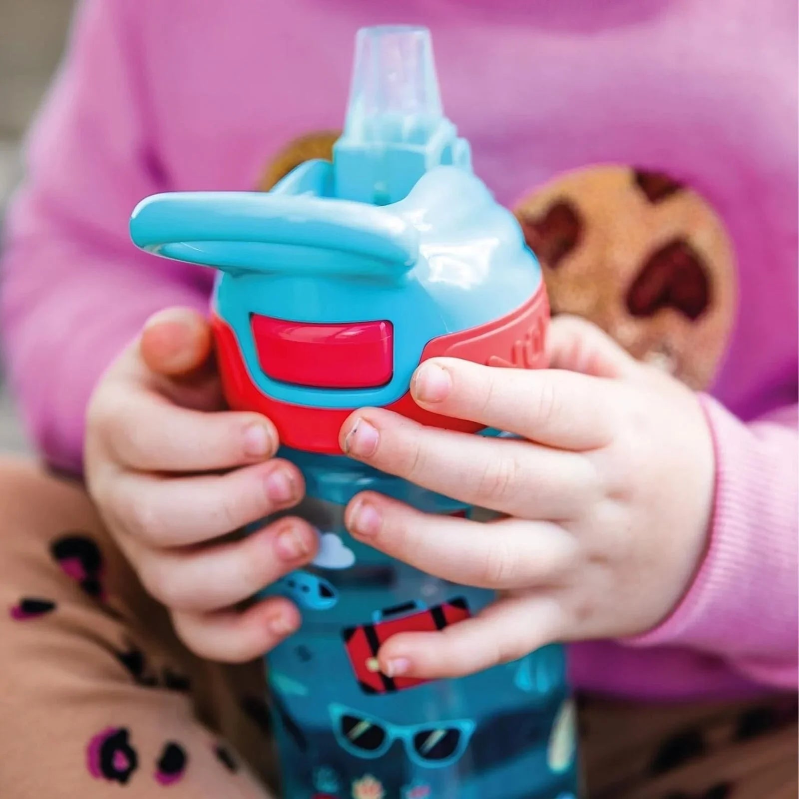 Nuby Super Quench Water Bottle Pack of 1 540ml | Luxury Home Accessories | Heulog Glow