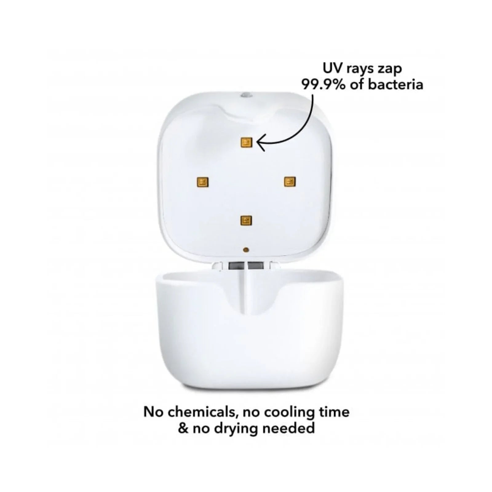 Nuby UV Soother Steriliser Pod | Luxury Home Accessories | Heulog Glow