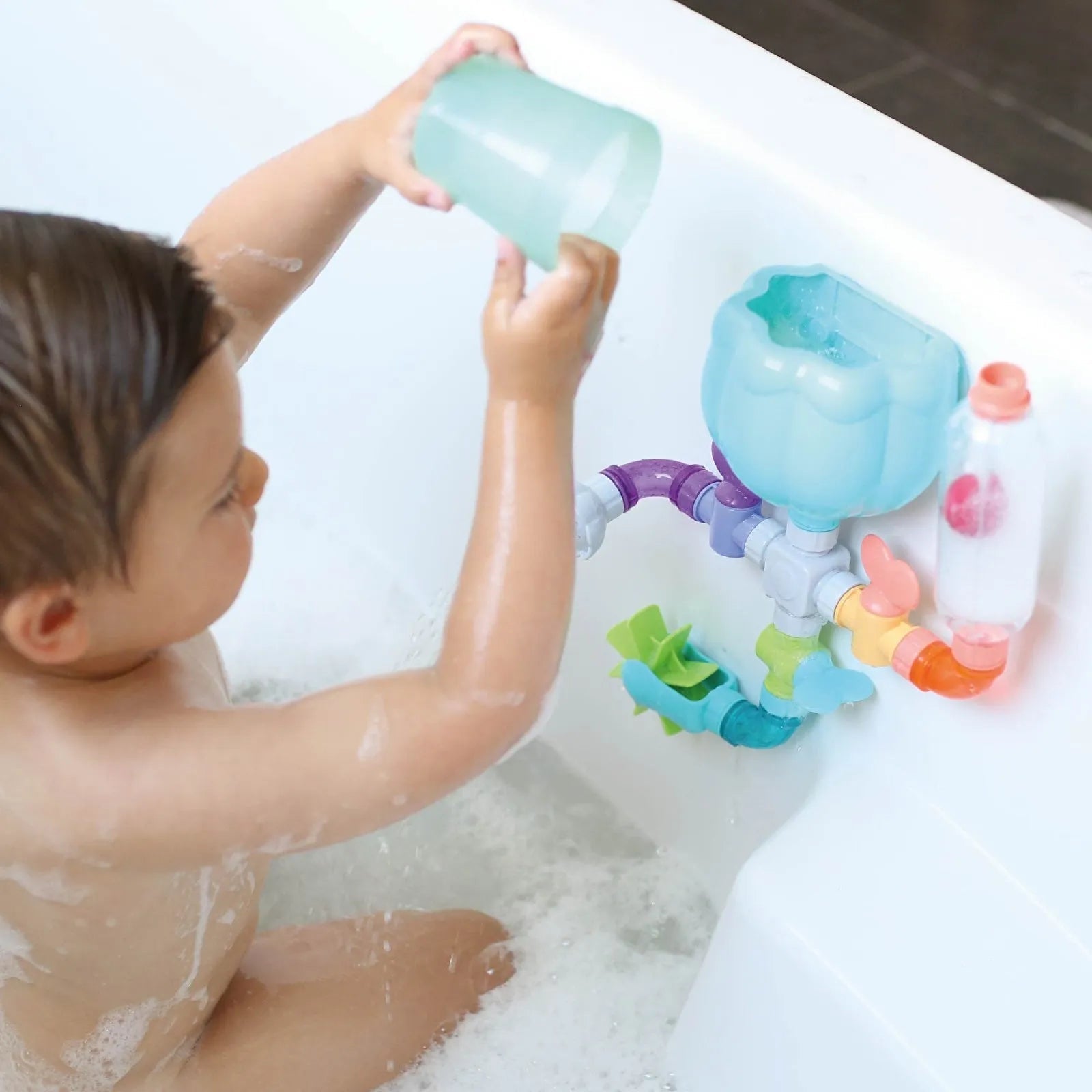 Nuby Wacky Pipes Bath Toy | Luxury Home Accessories | Heulog Glow