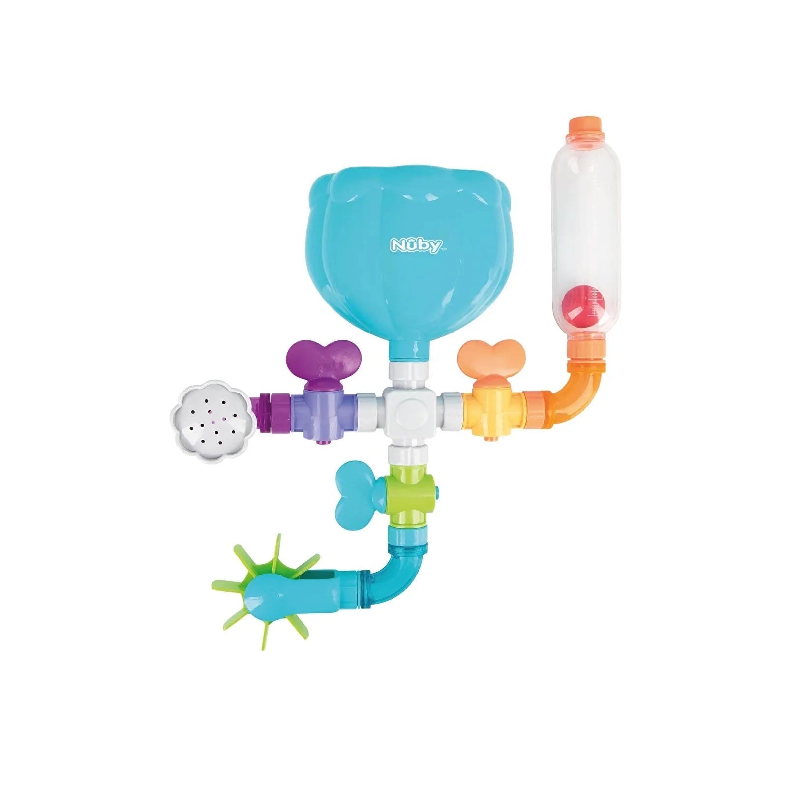 Nuby Wacky Pipes Bath Toy | Luxury Home Accessories | Heulog Glow