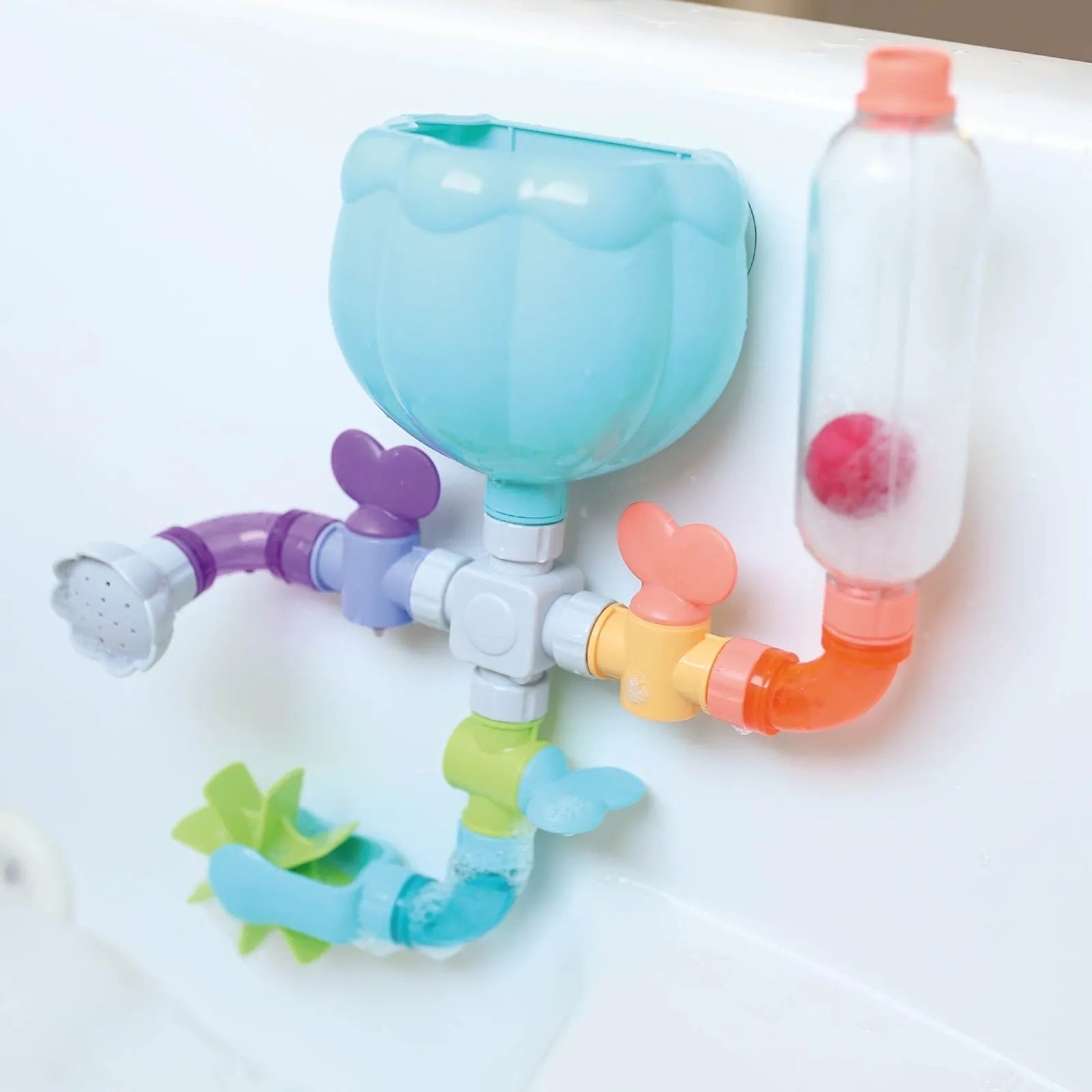 Nuby Wacky Pipes Bath Toy | Luxury Home Accessories | Heulog Glow