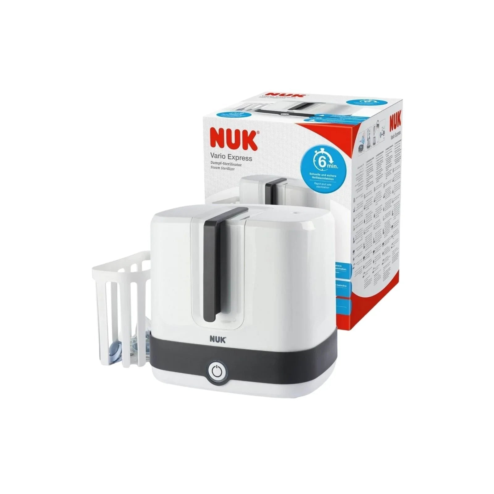 NUK Vario Express Steam Steriliser | Luxury Home Accessories | Heulog Glow
