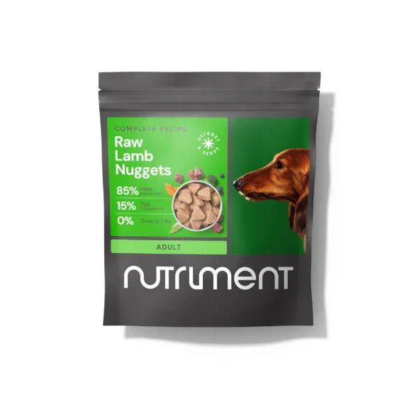 Nutriment Raw Lamb Nuggets 1kg | Luxury Home Accessories | Heulog Glow