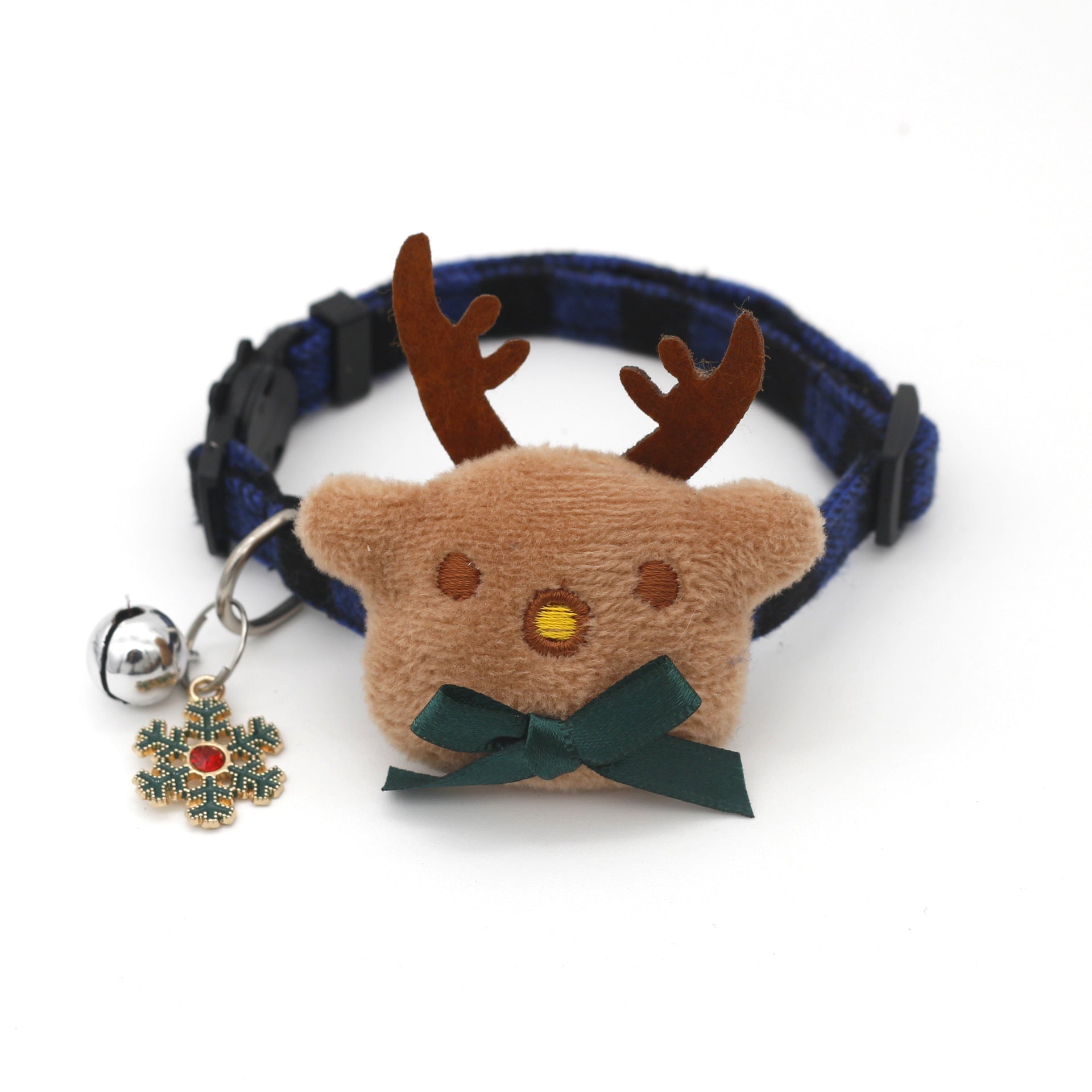 Object Bow Collar Dog Plaid Christmas | Luxury Home Accessories | Heulog Glow