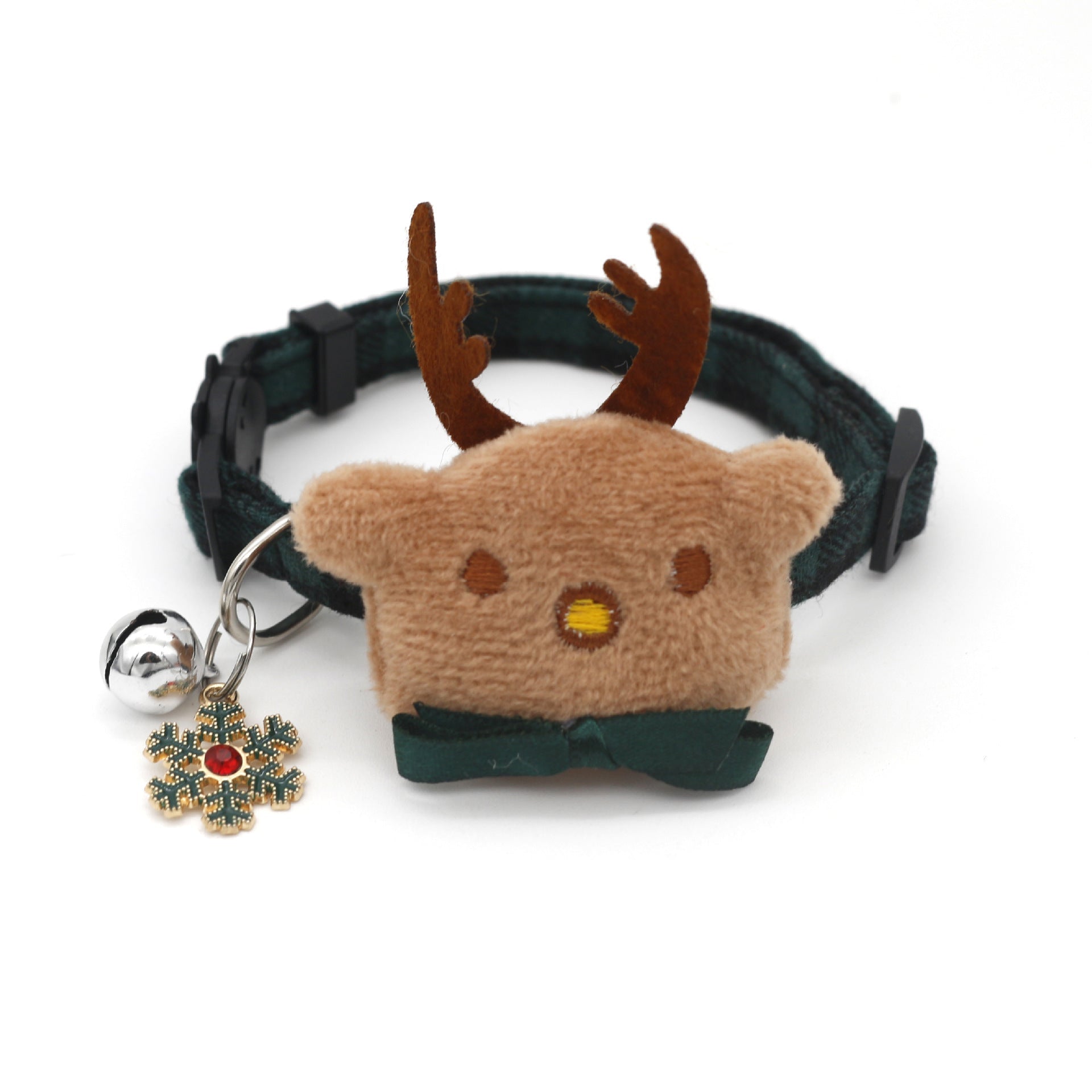 Object Bow Collar Dog Plaid Christmas | Luxury Home Accessories | Heulog Glow