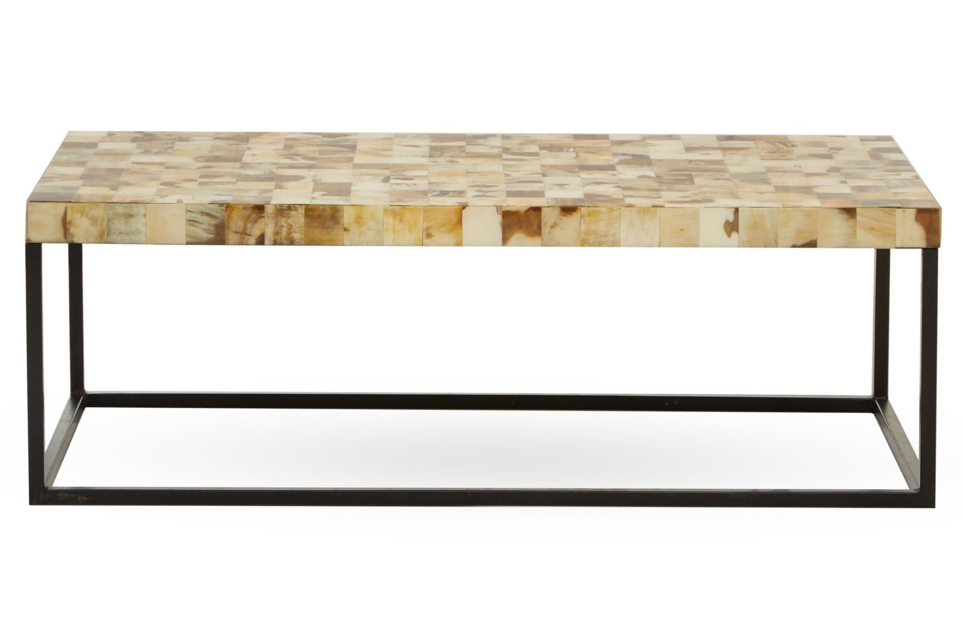 Obra Cream Mother of Pearl Rectangle Coffee Table | Luxury Home Accessories | Heulog Glow