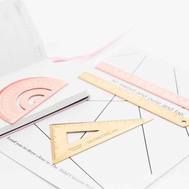 Office stationery ruler set | Luxury Home Accessories | Heulog Glow