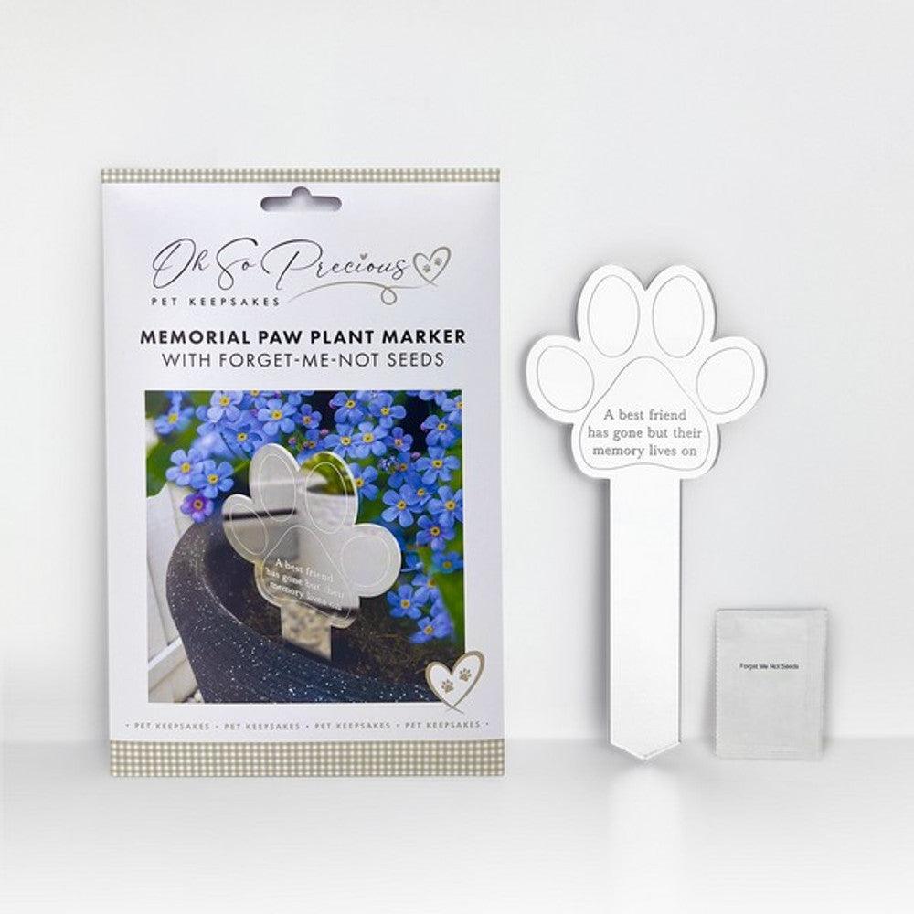 Oh So Precious Memorial Plant Marker With Seeds | Luxury Home Accessories | Heulog Glow