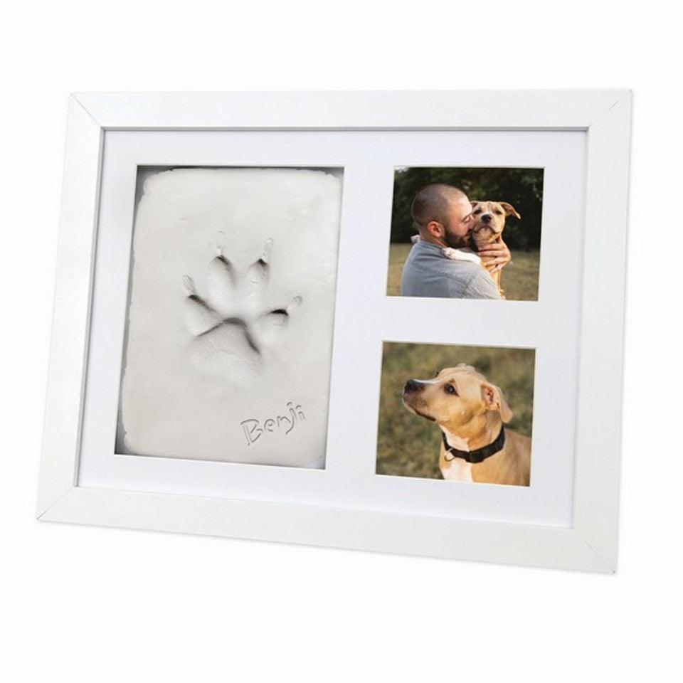 Oh So Precious Paw Print Clay Mould and Photo Frame | Luxury Home Accessories | Heulog Glow