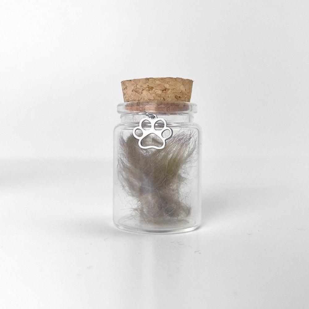 Oh So Precious Pet Fur Keepsake Bottle 30cl | Luxury Home Accessories | Heulog Glow