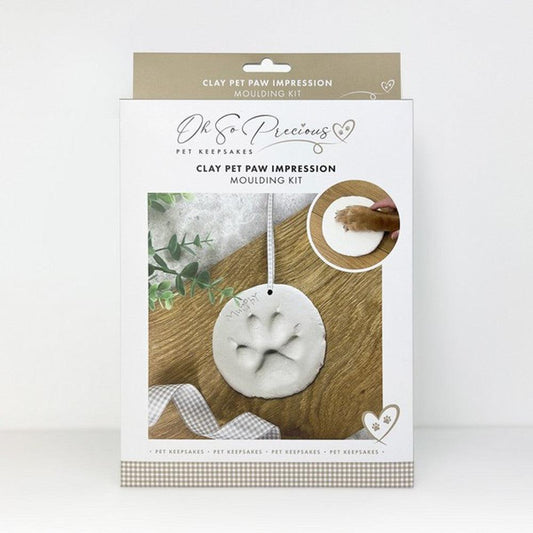 Oh So Precious Pet Paw Clay Moulding Kit | Luxury Home Accessories | Heulog Glow
