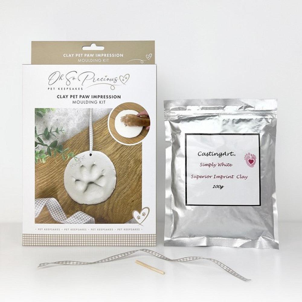 Oh So Precious Pet Paw Clay Moulding Kit | Luxury Home Accessories | Heulog Glow
