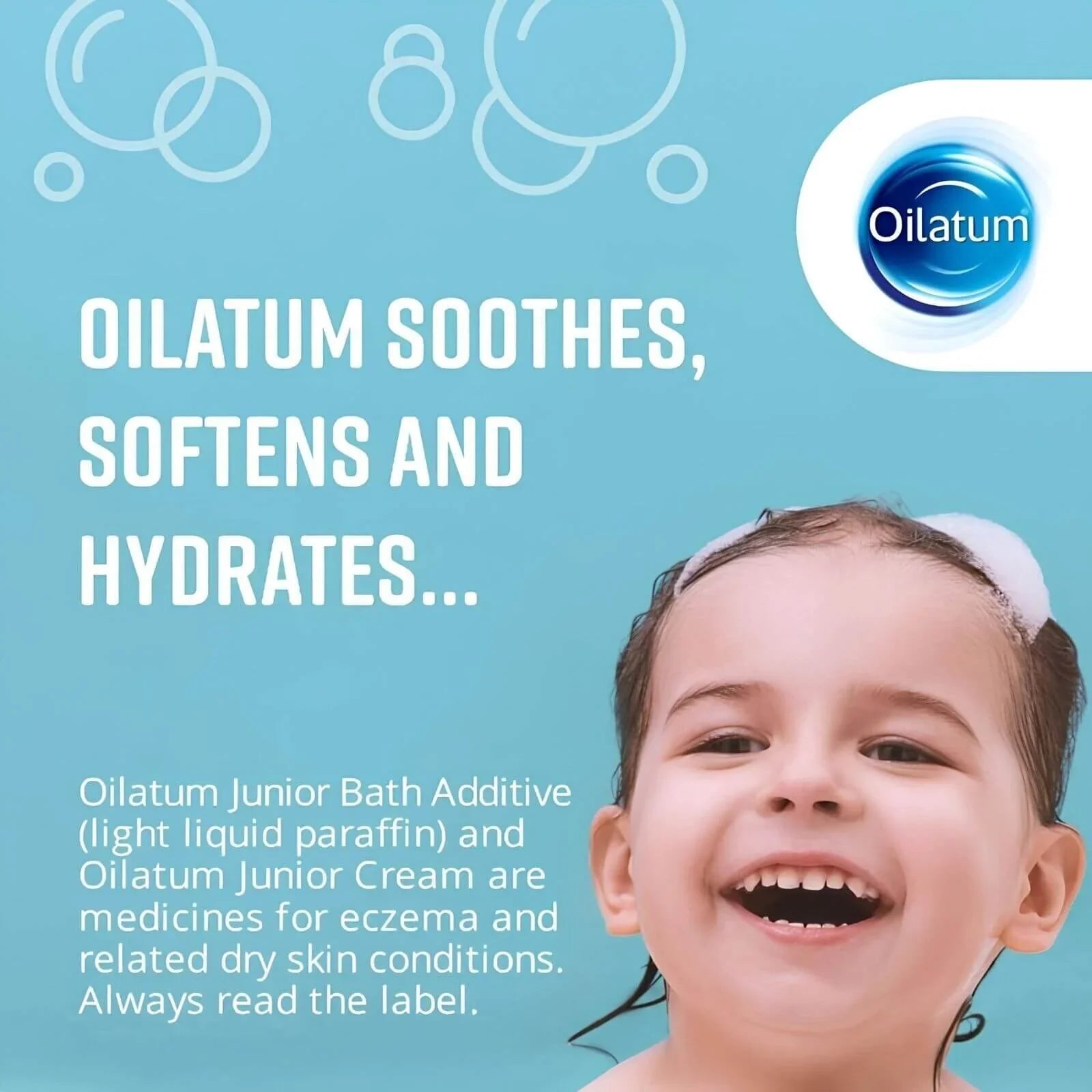 Oilatum Junior Bath Additive 600ml | Luxury Home Accessories | Heulog Glow