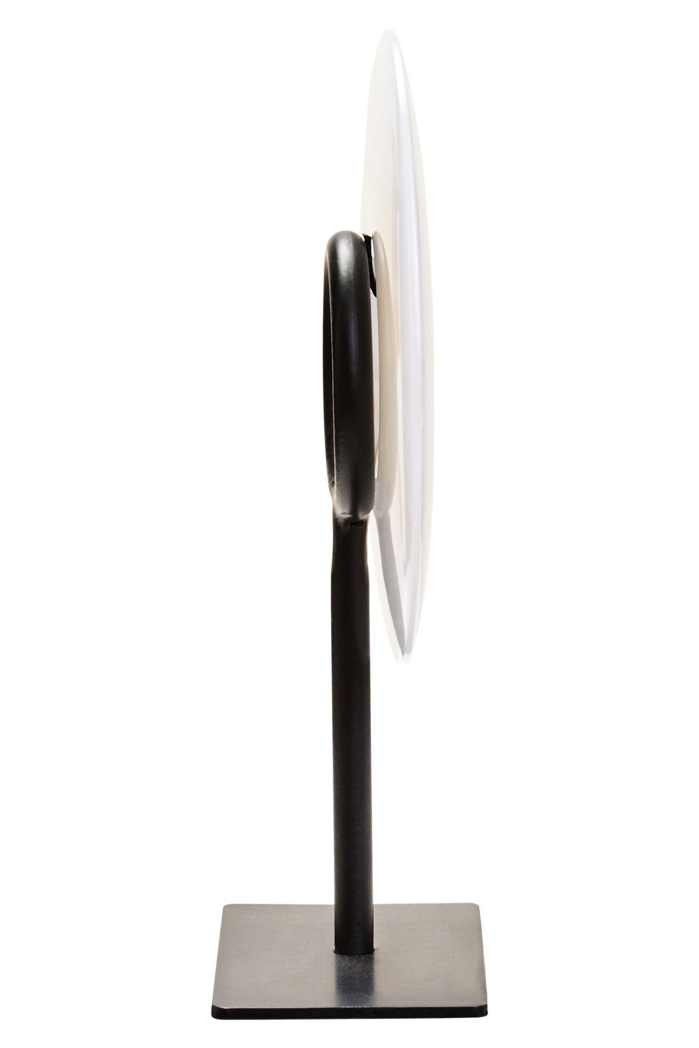 Oleena Extra Small Round Dia 15cm Onyx Disc Sculpture | Luxury Home Accessories | Heulog Glow