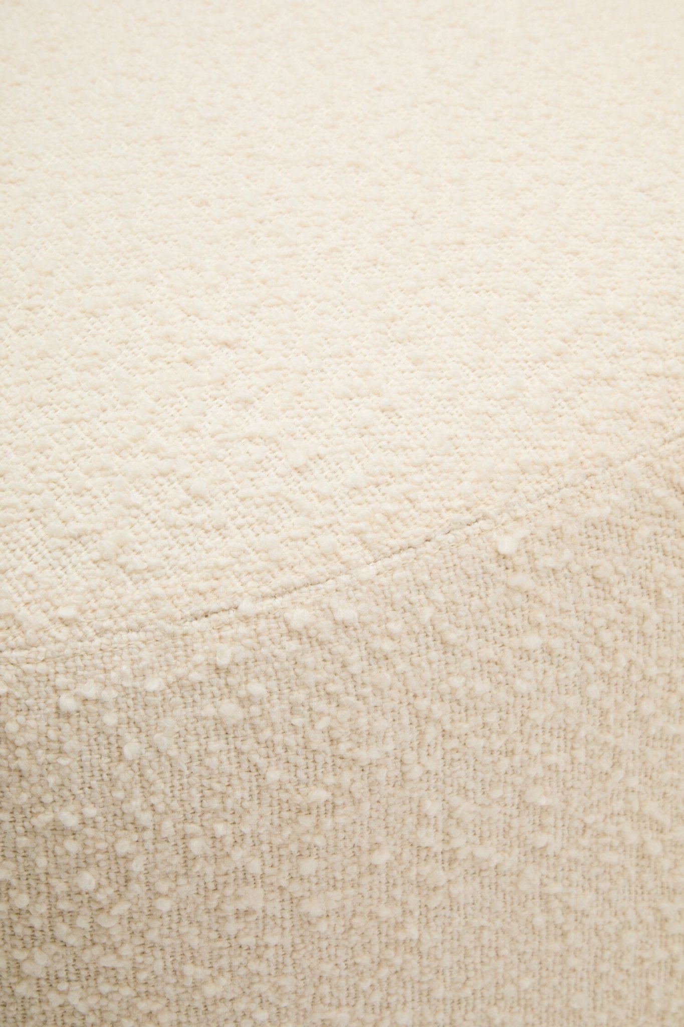 Oliveto Ivory Boucle Curved Swivel Armchair | Luxury Home Accessories | Heulog Glow